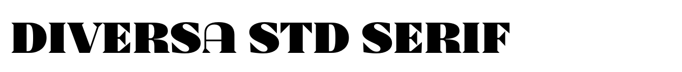 Diversa Std Serif